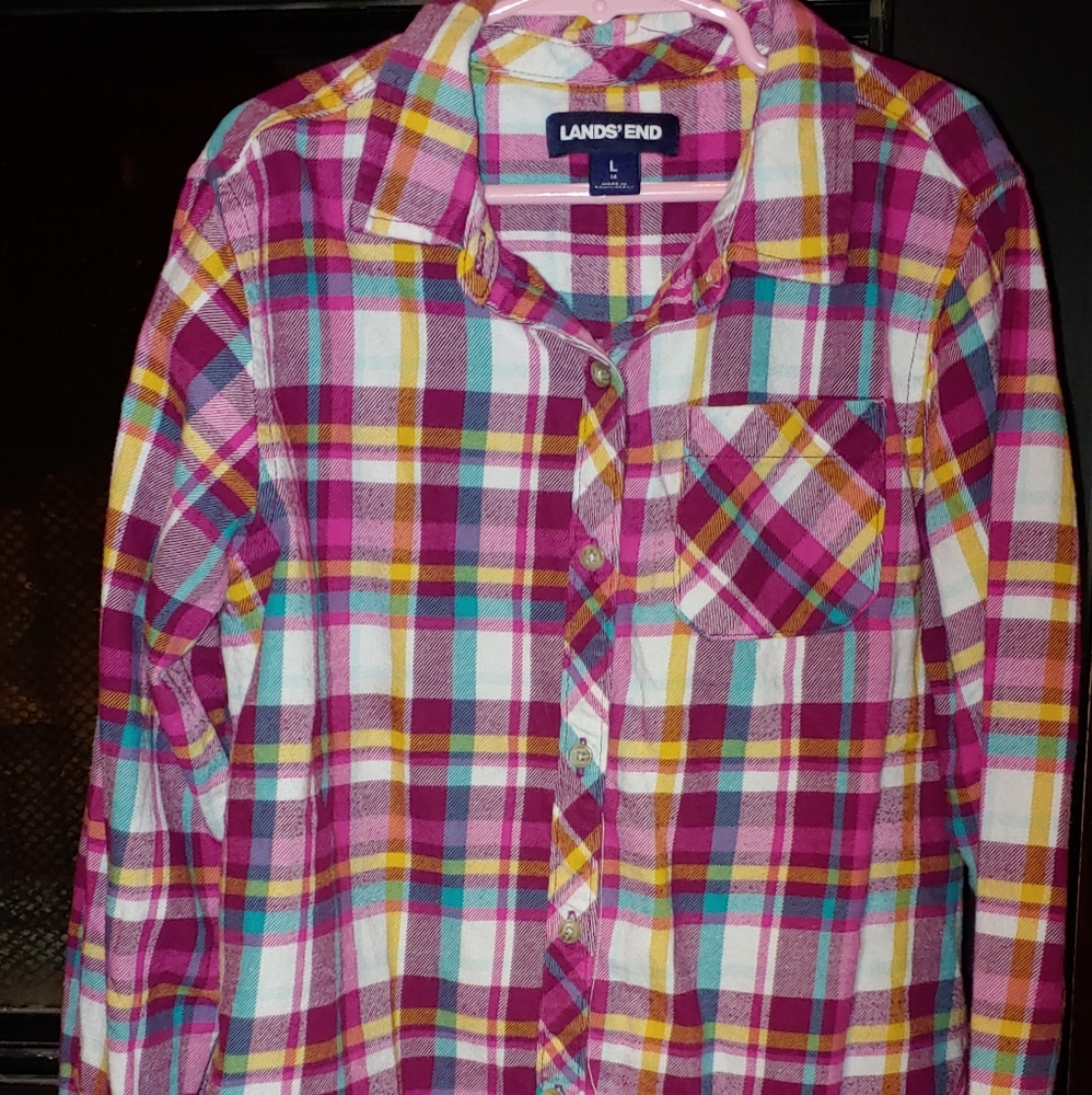 Lands' End Kids Flannels